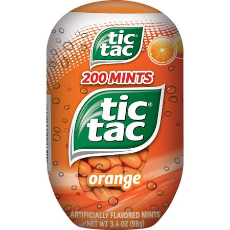 TIC TAC Tic Tac T200 Orange Bottlepack, PK48 633